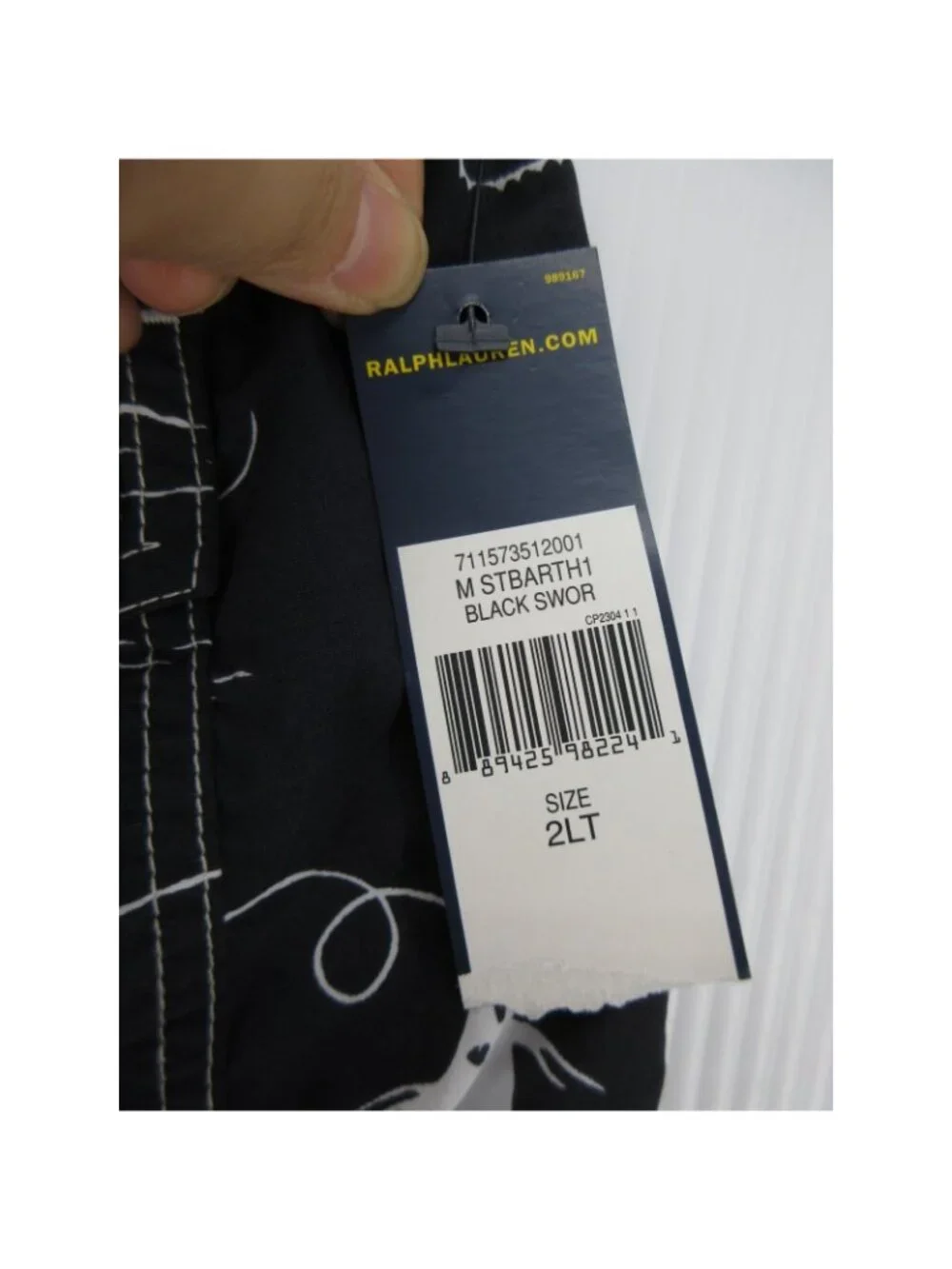 Polo Ralph Lauren Swim Trunks XXL Tall Bathing Suit Marlin Fish AOP
